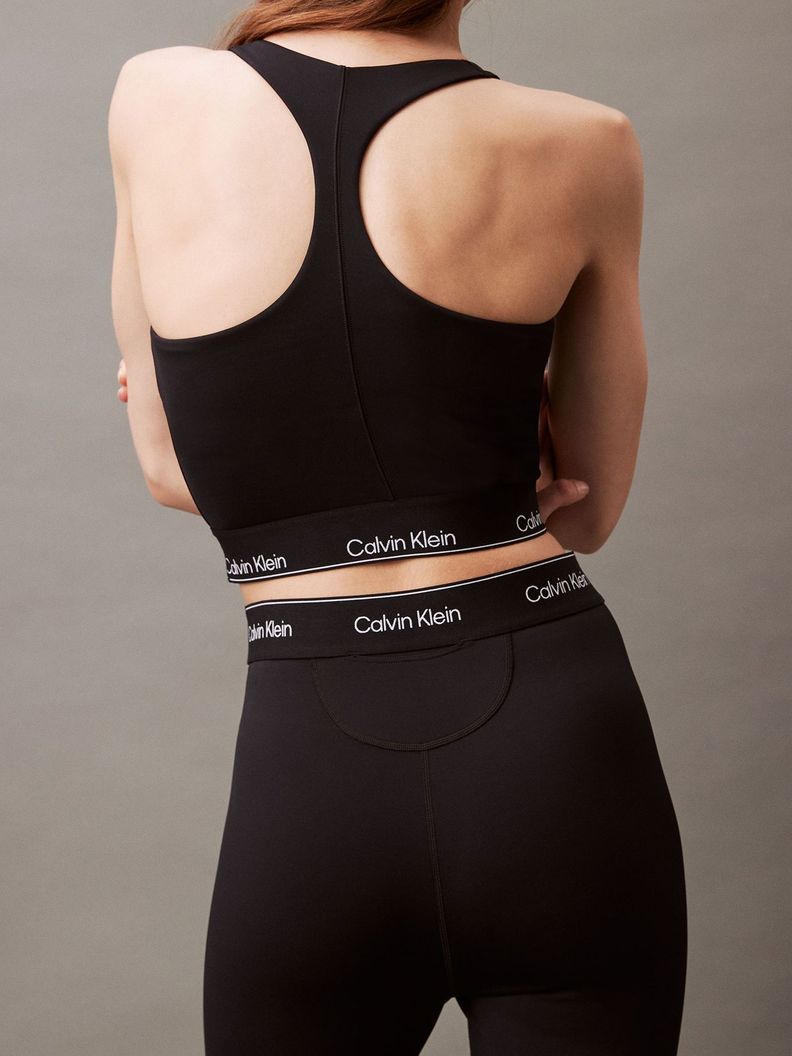 Polera Cropped CK Sport Negro Calvin Klein-3
