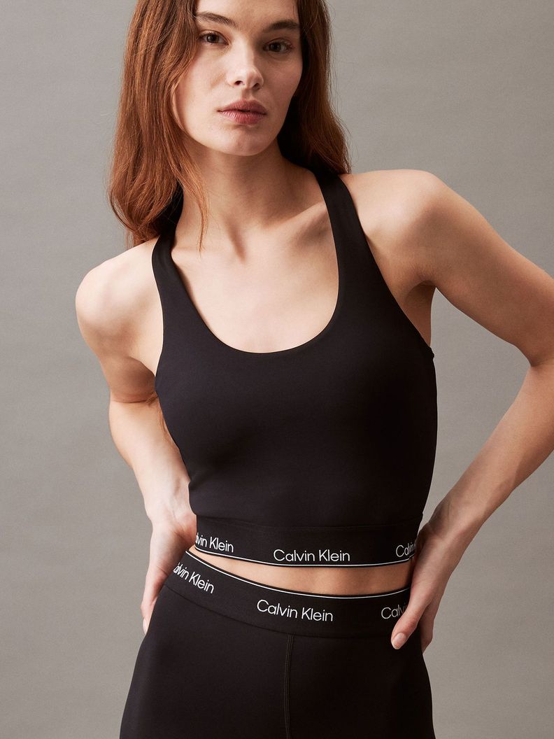 Polera Cropped CK Sport Negro Calvin Klein-4