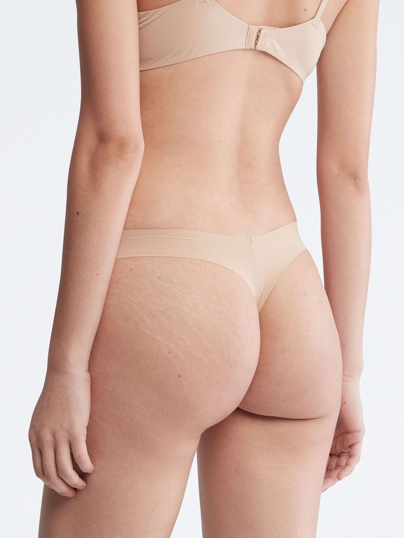 Colaless Invisible Mujer Beige Calvin Klein-1