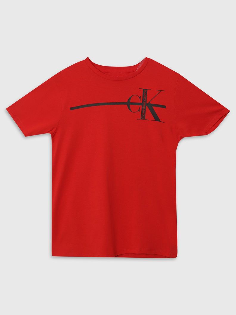Polera Niño Limbo Rojo 600 Calvin Klein-0