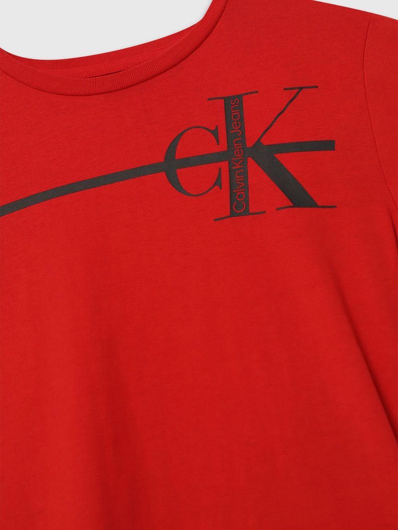 Polera Niño Limbo Rojo 600 Calvin Klein-3