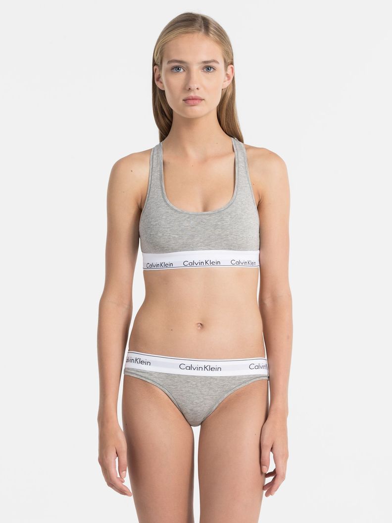 Bralettes Modern Cotton Gris Calvin Klein-3