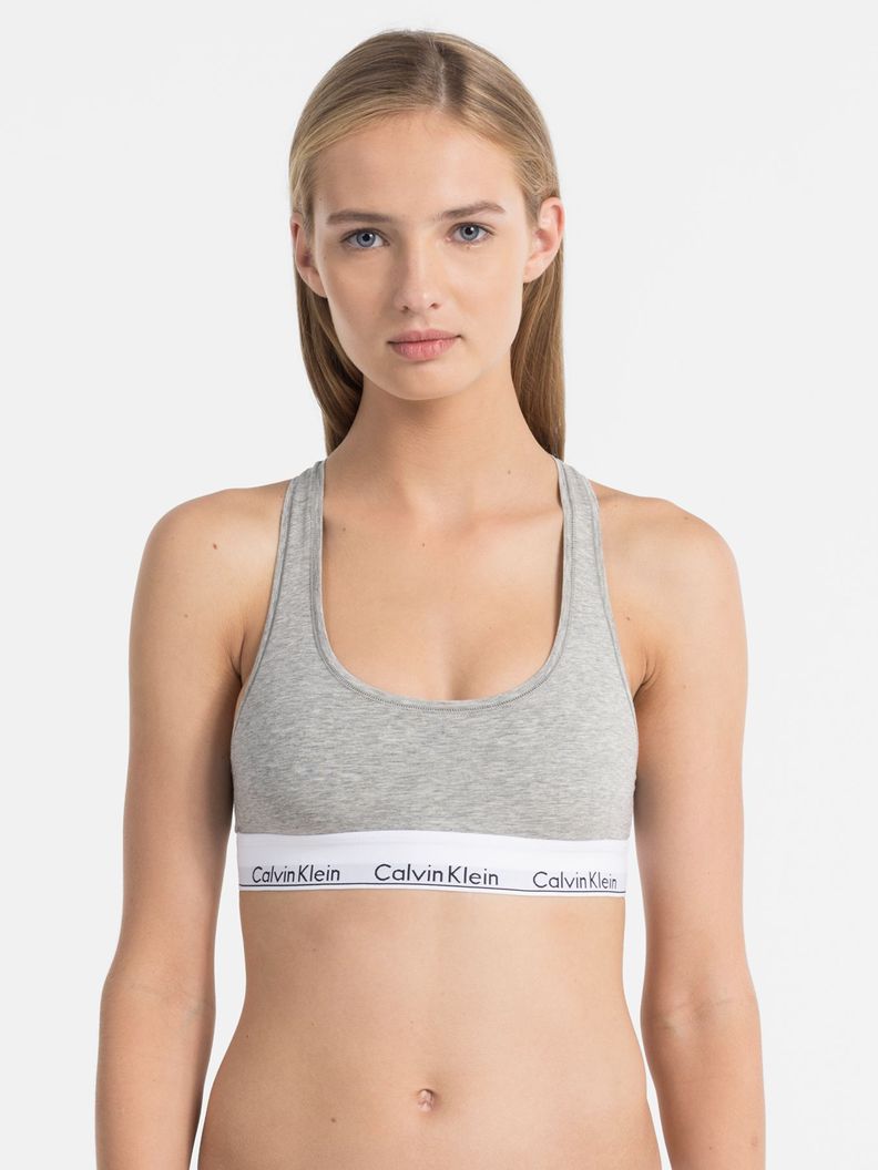 Bralettes Modern Cotton Gris Calvin Klein-1