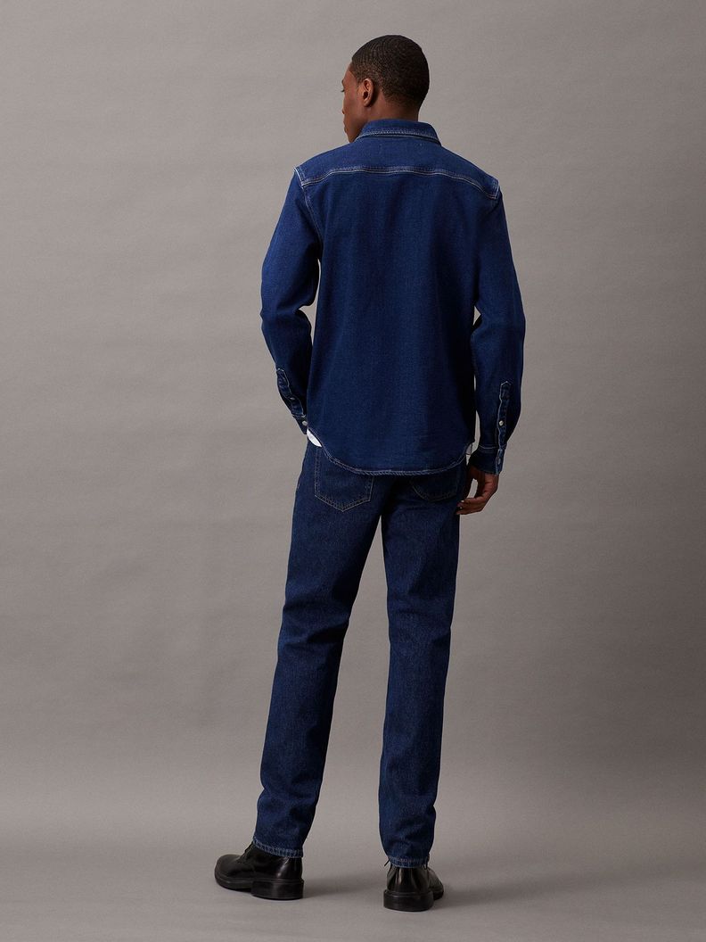 Jeans Slim Taper Hombre Azul Calvin Klein-2
