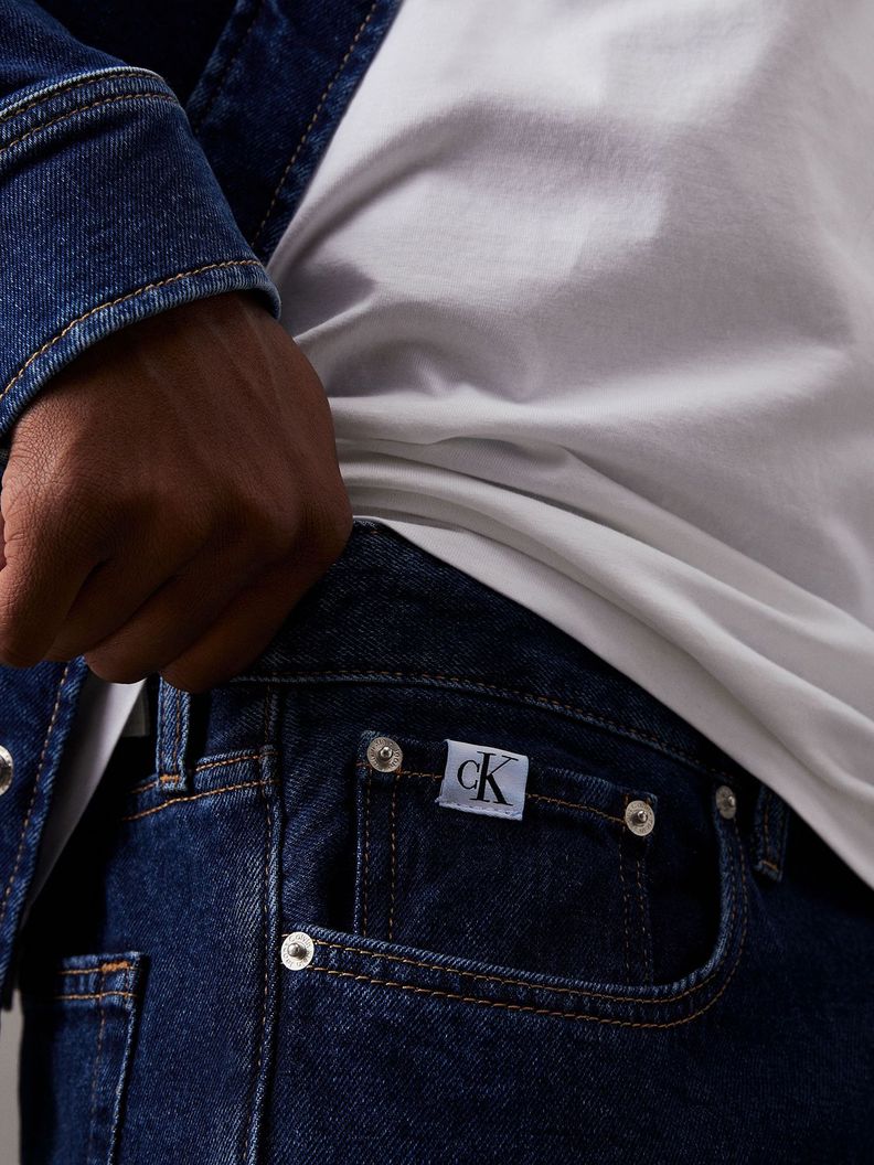 Jeans Slim Taper Hombre Azul Calvin Klein-3