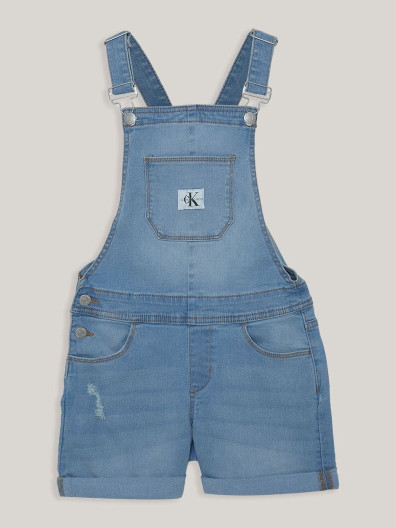 Overol Niña Cuffed Azul Calvin Klein-0