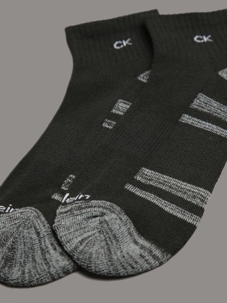 Pack 6 Calcetines Cushion 1/2 Terry Negro Calvin Klein-1