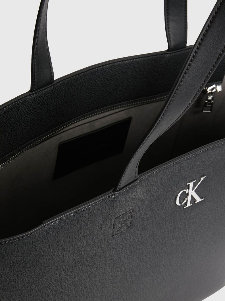Bolso tote y reciclado Negro Calvin Klein-4