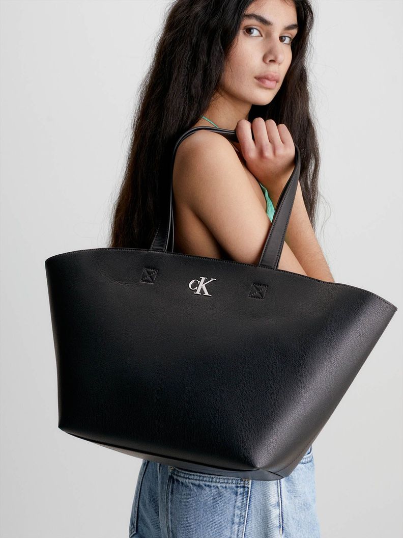 Bolso tote y reciclado Negro Calvin Klein-3