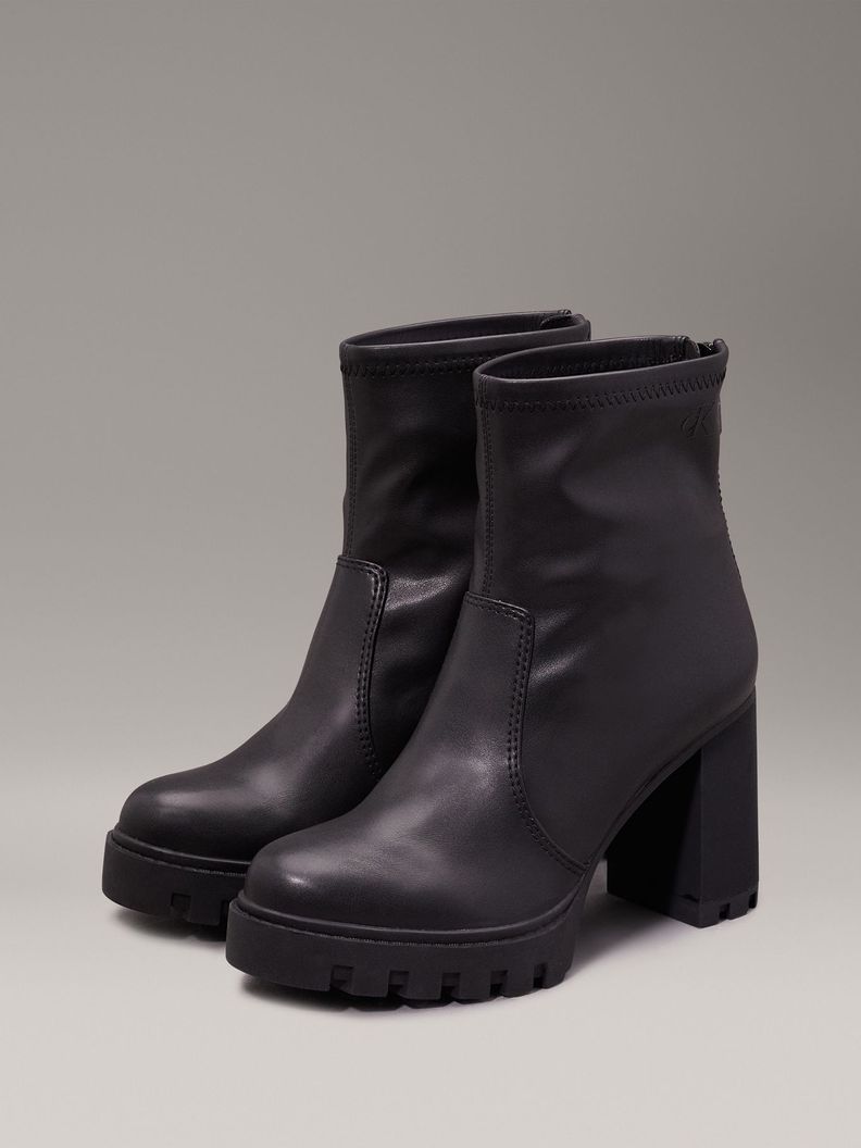 Botas Heel Platform Negro Calvin Klein-0