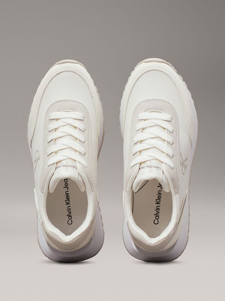 Zapatillas Niña Low Cut Lace-Up Blanco Calvin Klein-2