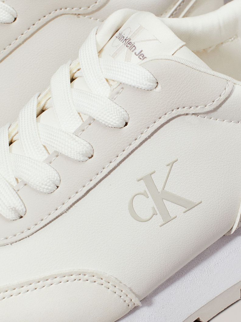 Zapatillas Niña Low Cut Lace-Up Blanco Calvin Klein-6