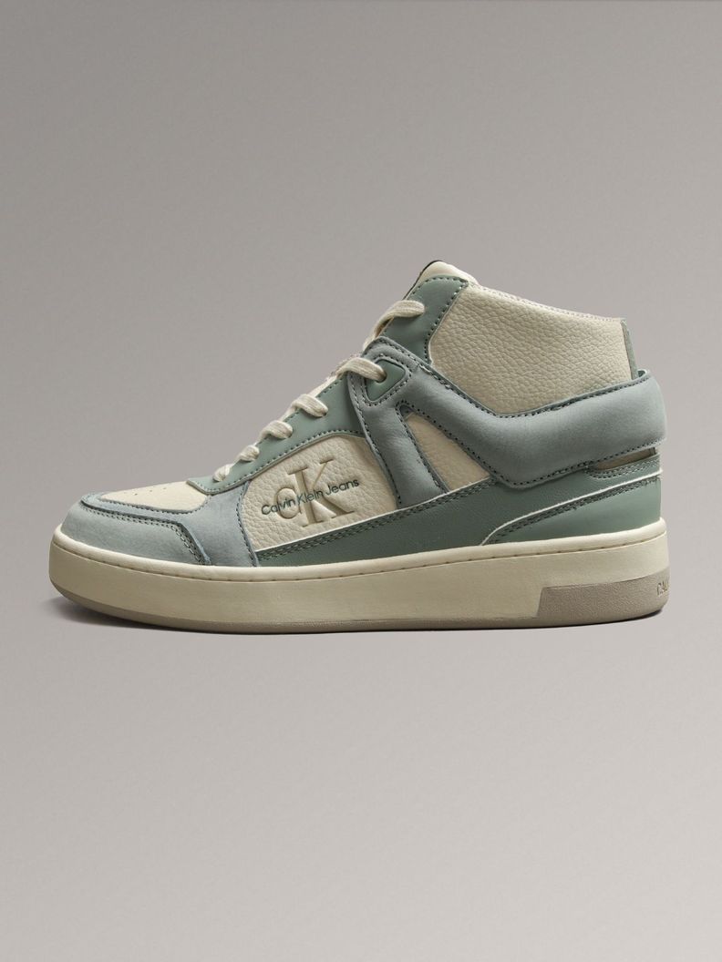 Zapatillas Basket Cupsole Mid Beige Calvin Klein-5