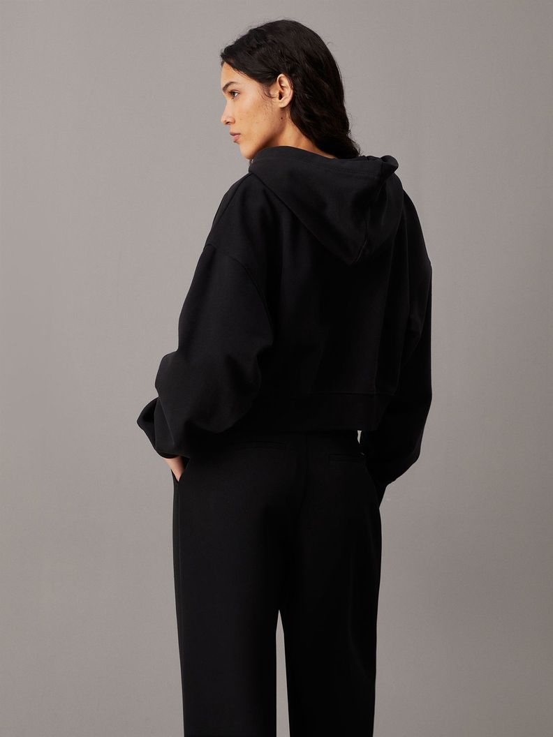 Polerón con Cierre Embroidered Negro Calvin Klein-2