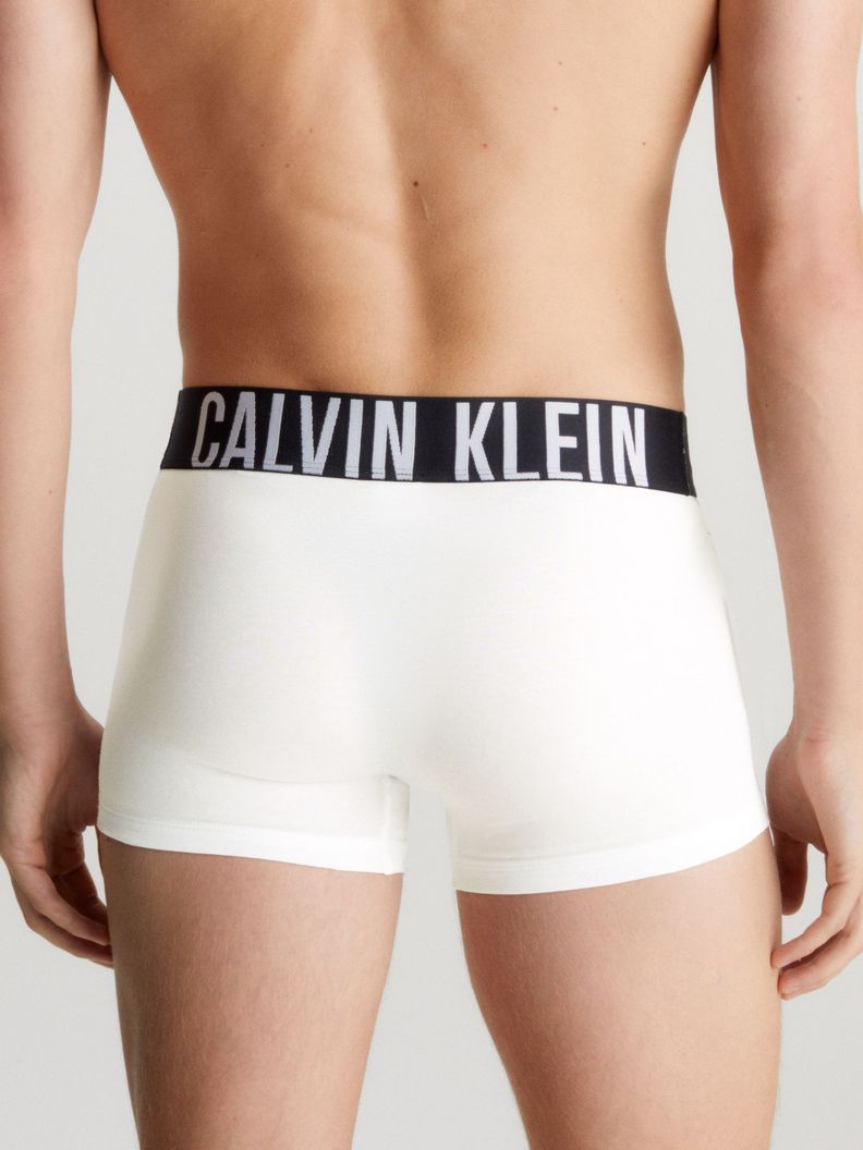 Pack 3 Bóxers Trunk Intense Power Blanco Calvin Klein-3