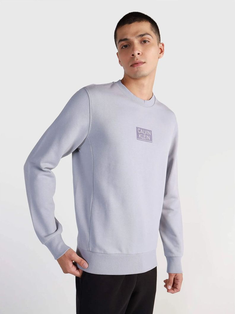 Polerón Gloss  Gris Calvin Klein-0