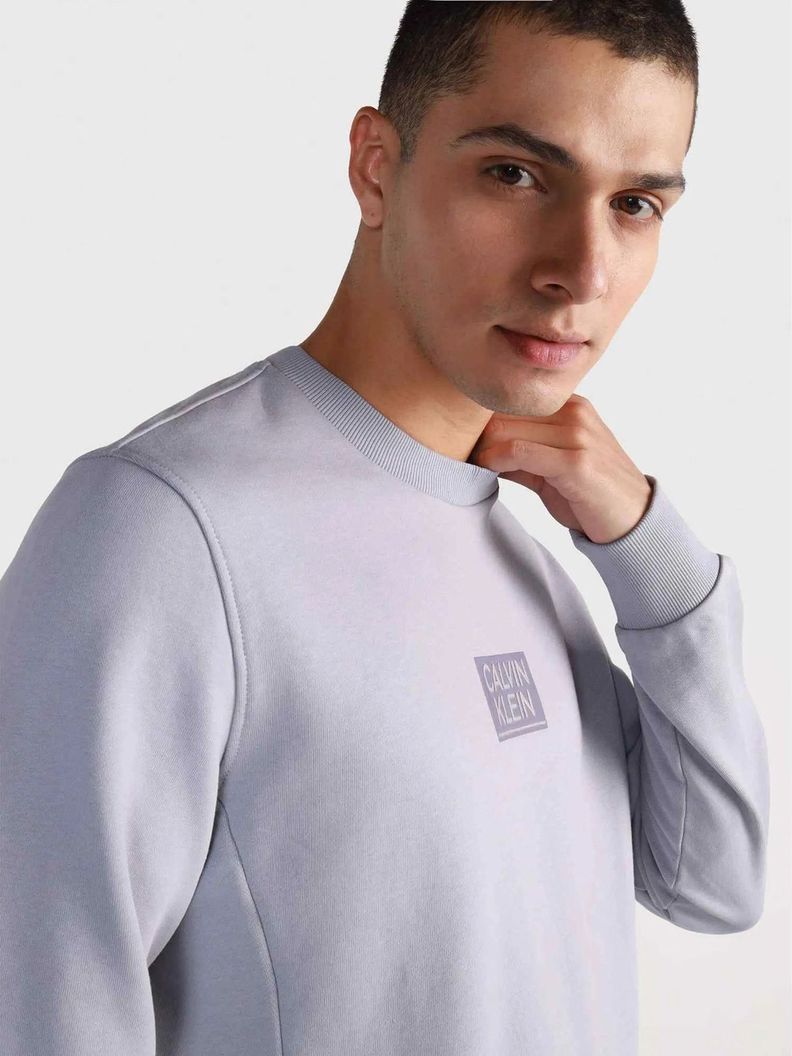 Polerón Gloss  Gris Calvin Klein-3
