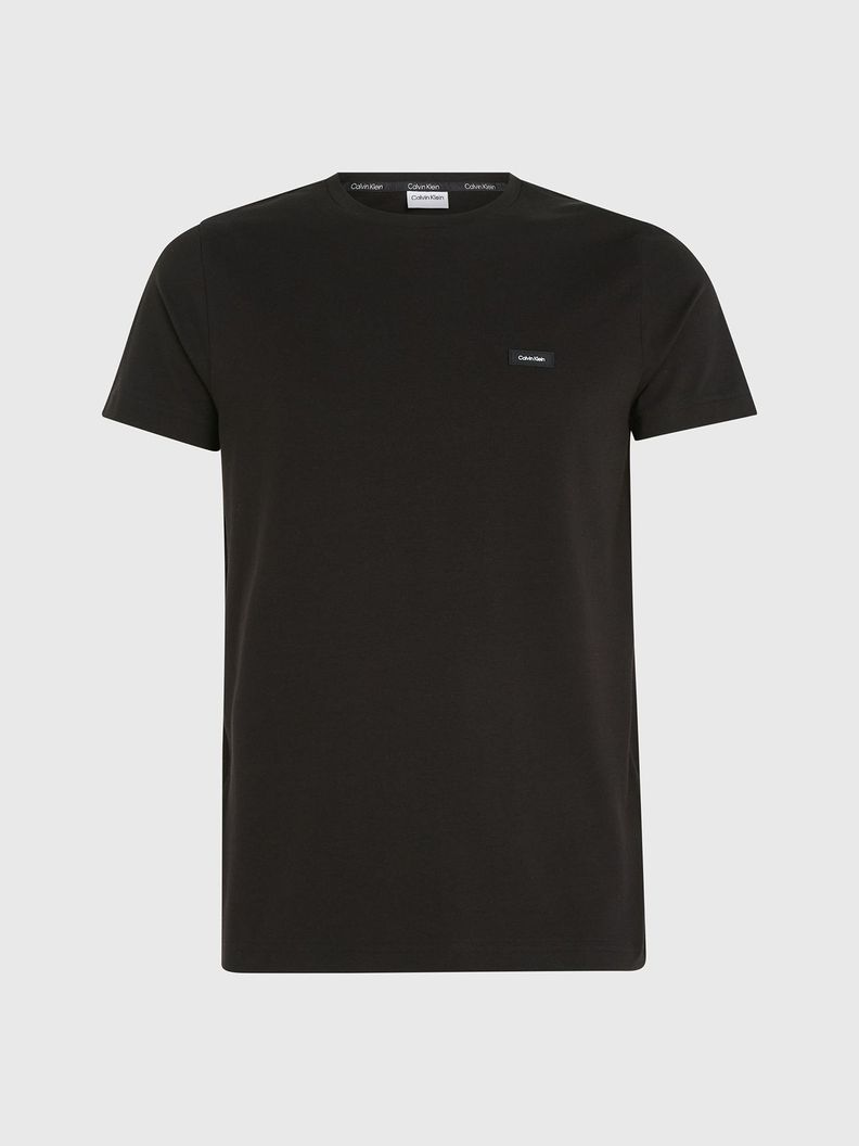 Polera Stretch Slim Fit Negro Calvin Klein-4