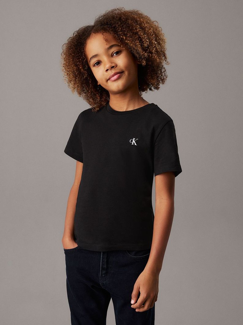 Pack 2 Poleras Niño Monogram Multicolor Calvin Klein-2