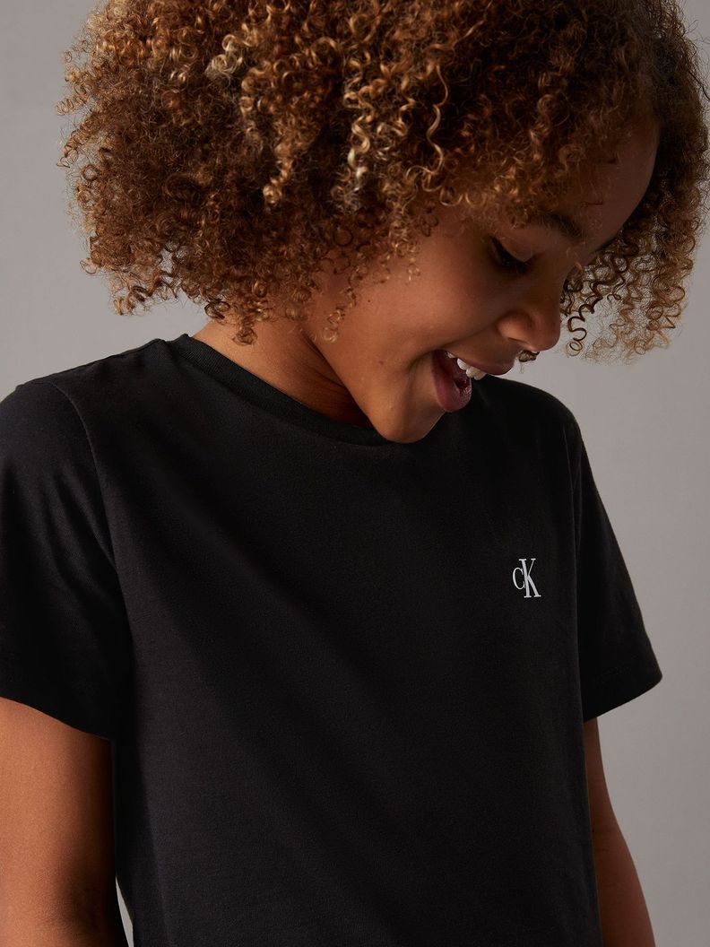 Pack 2 Poleras Niño Monogram Multicolor Calvin Klein-4