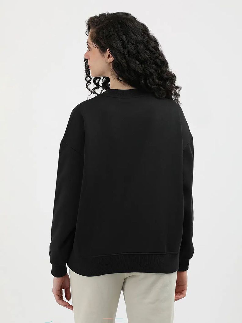 Polerón Nyc Relaxed Negro Calvin Klein-2