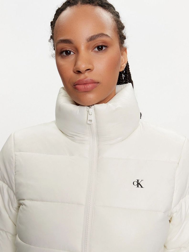 Parka Padded Fitted Blanco Calvin Klein-3