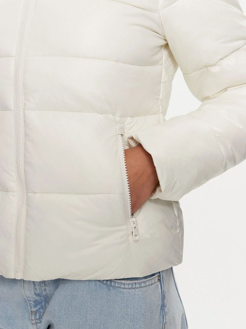 Parka Padded Fitted Blanco Calvin Klein-4