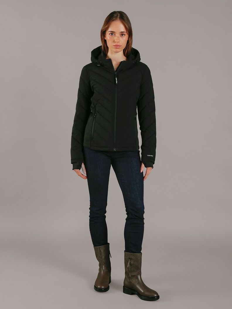 Parka Stretch Packbale Negro Calvin Klein-1