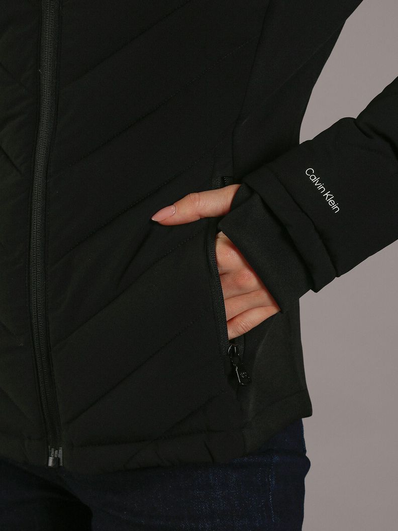 Parka Stretch Packbale Negro Calvin Klein-3