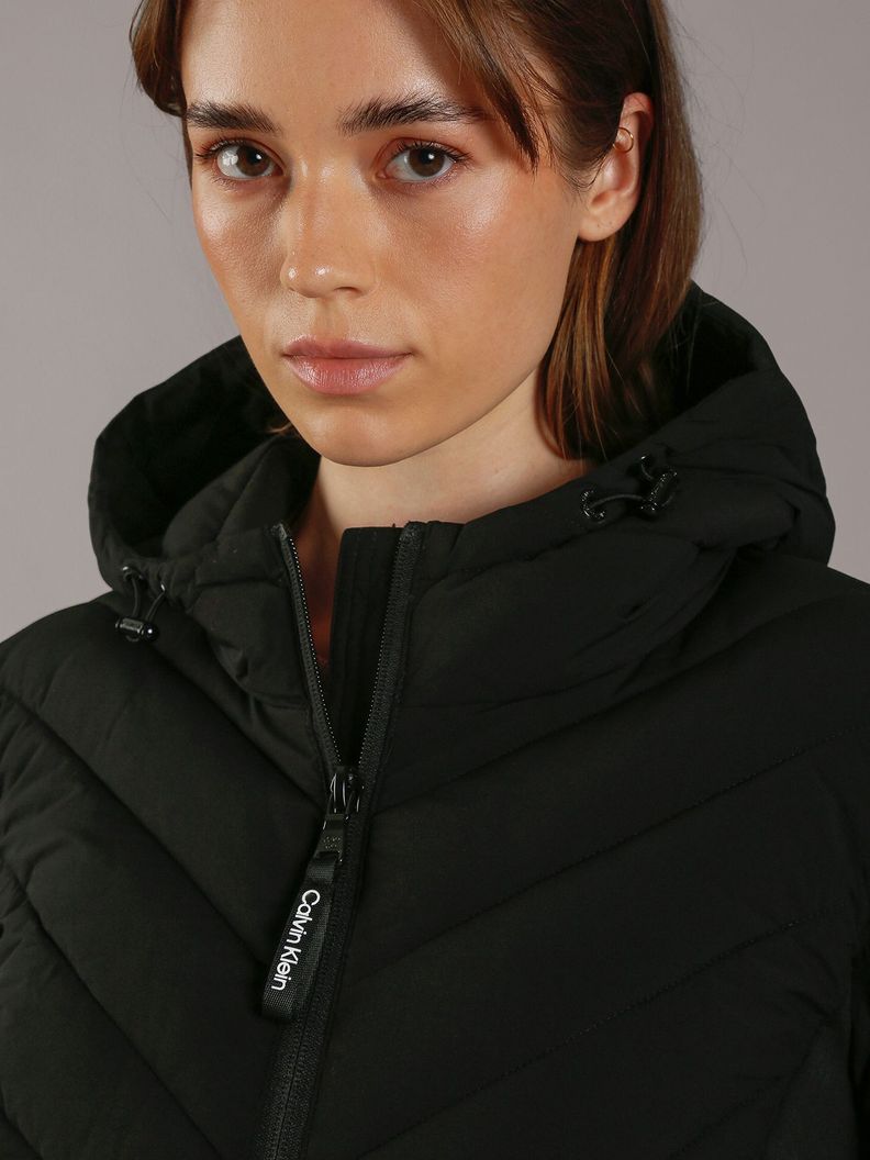 Parka Stretch Packbale Negro Calvin Klein-4