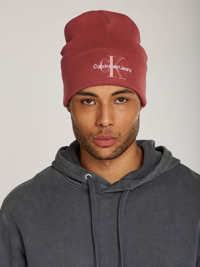 Gorro Mono Logo Rojo Calvin Klein-1