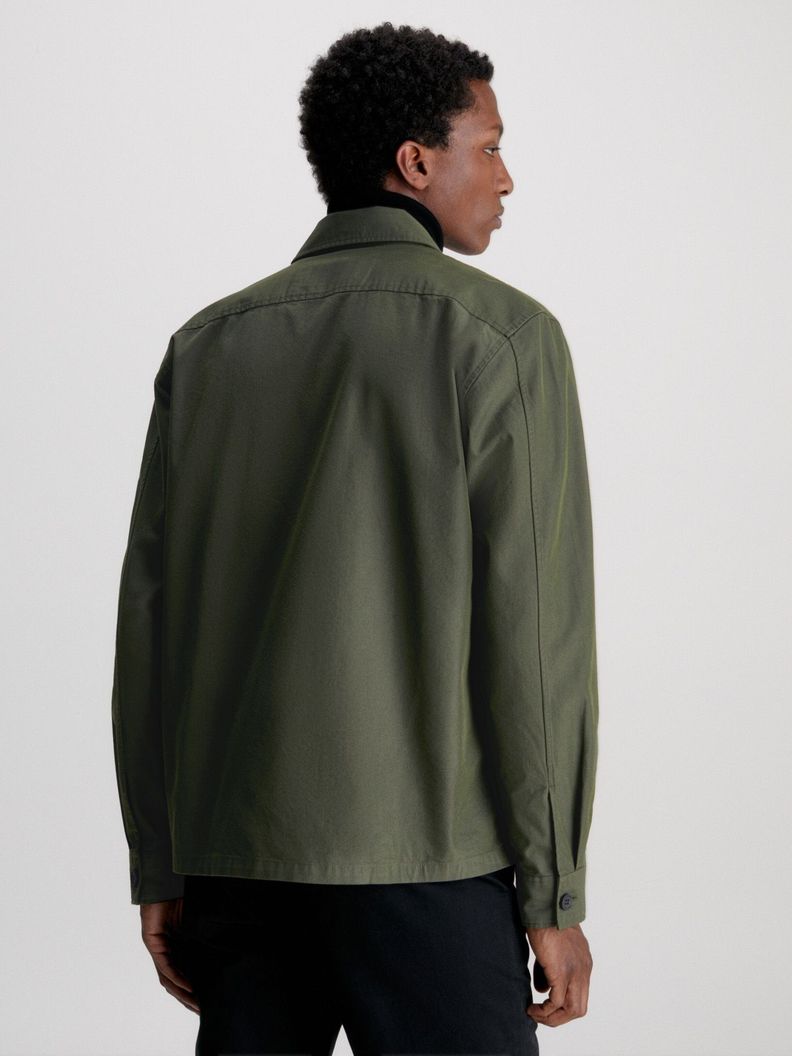 Sobrecamisa Cotton Nylon Verde Calvin Klein-2