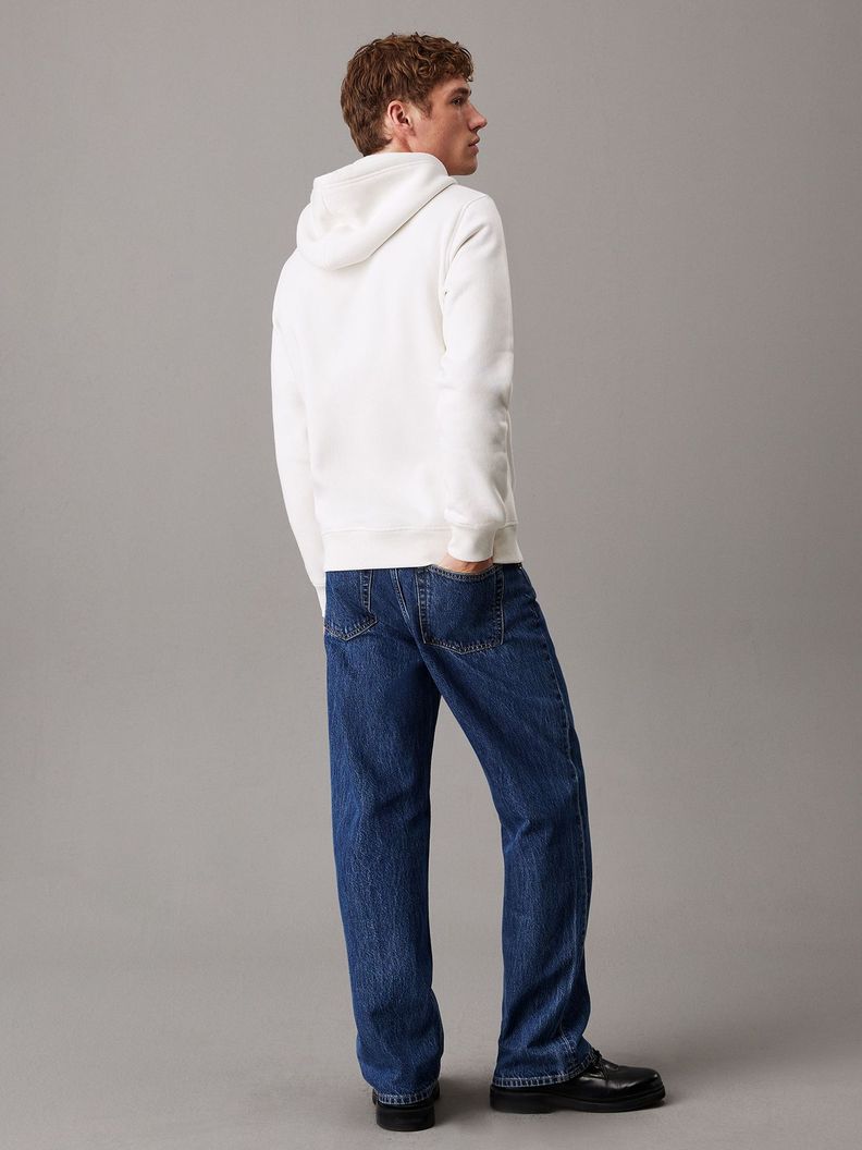 Polerón Gorro Monologo YBI Blanco Calvin Klein-2
