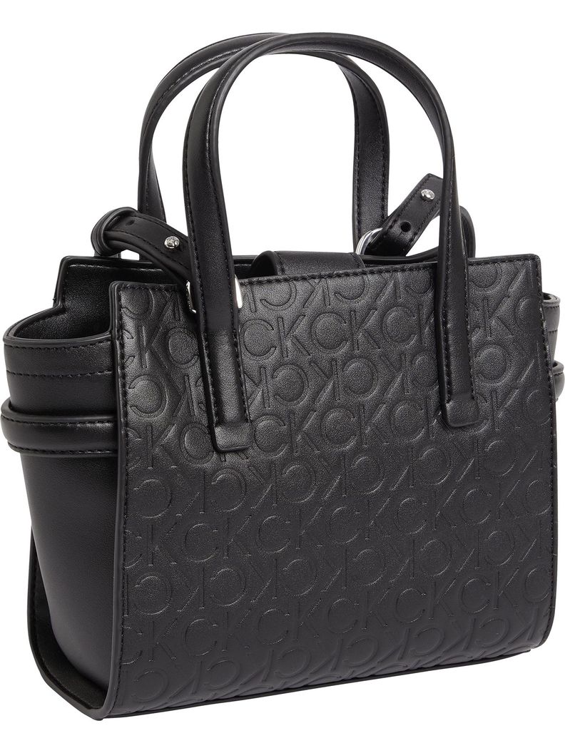 Bolso tote mini reciclado Negro Calvin Klein-1
