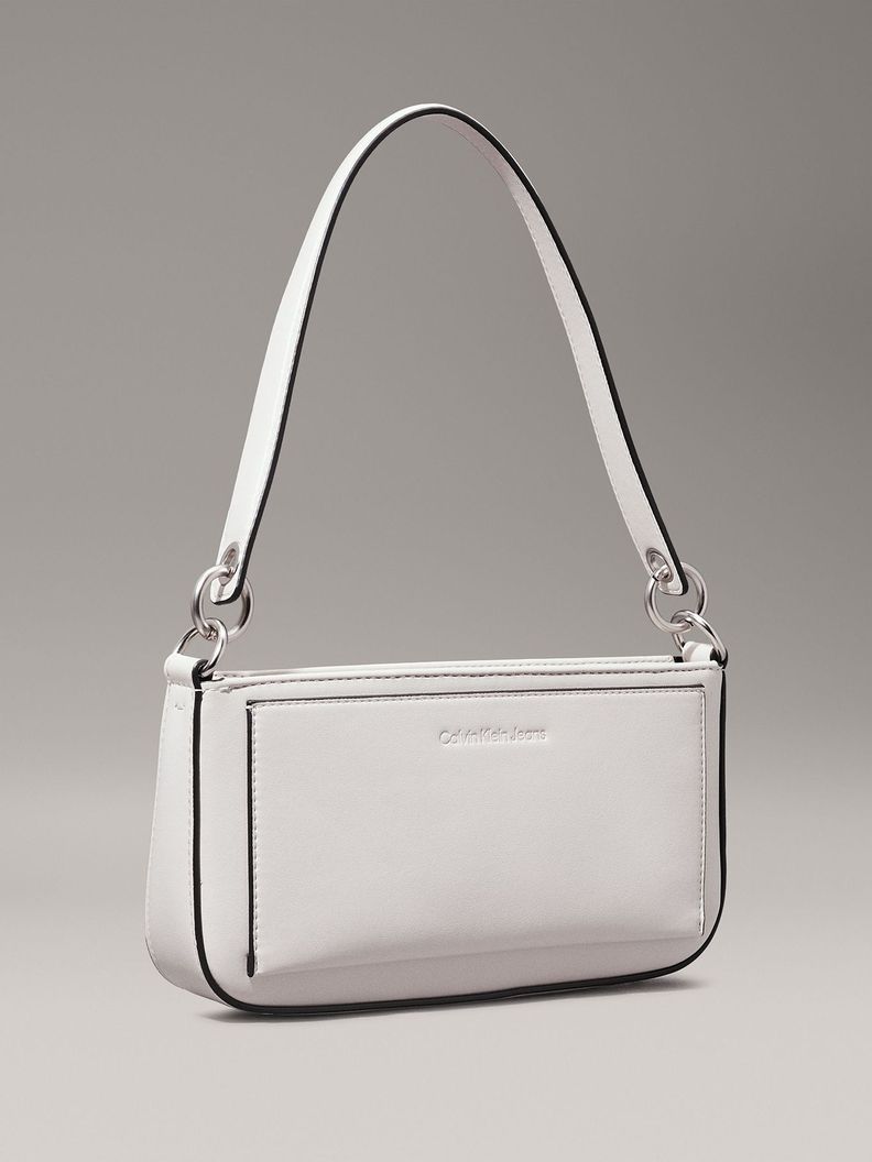 Cartera Sculpted Pouch Blanco Calvin Klein-4