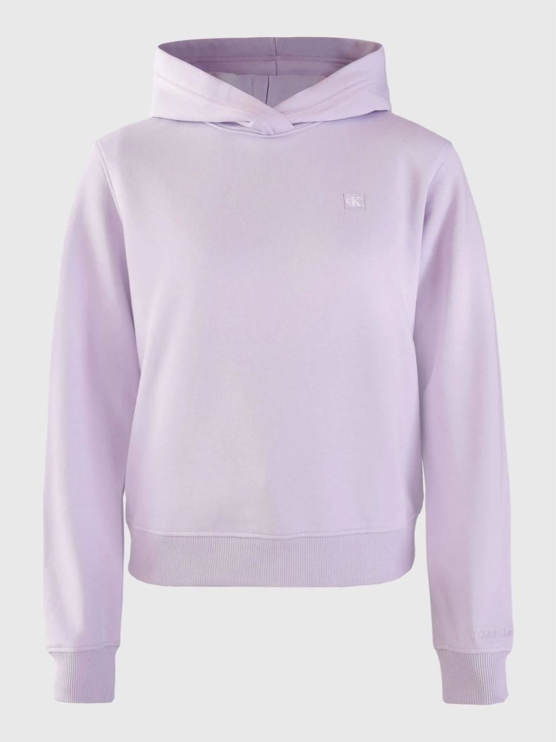 Polerón con Gorro Ck Embro Badge Morado Calvin Klein-4