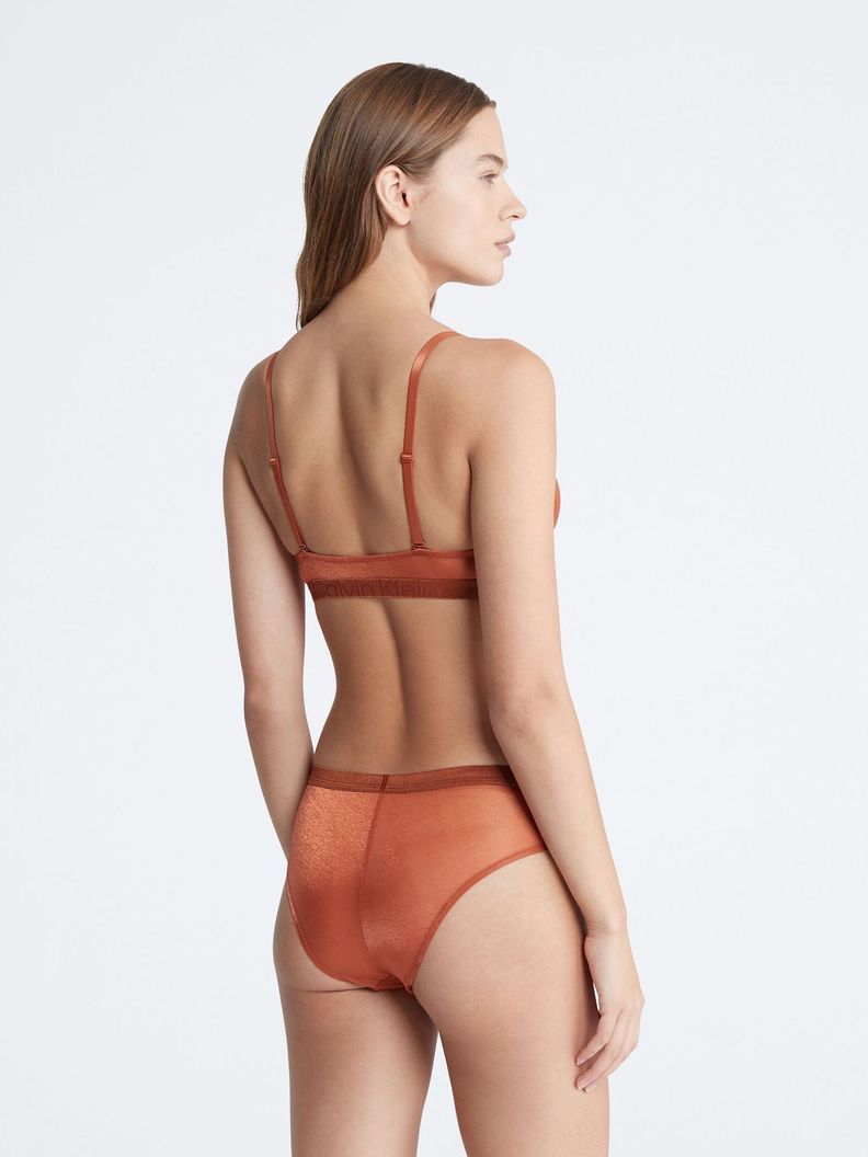 Calzón Bikini Future Shift Naranja Calvin Klein-2