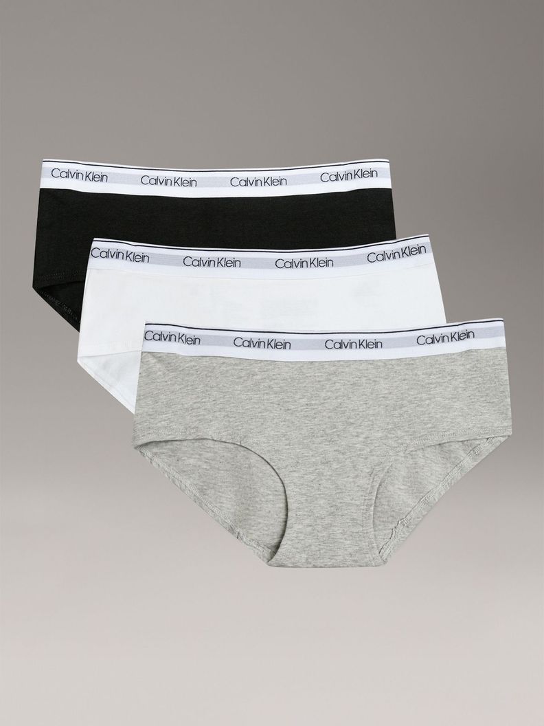 Pack 3 Calzones Hipster Multicolor Nina Calvin Klein Surtido S