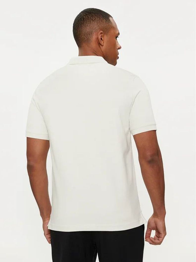 Polo Stretch Slim Blanco Calvin Klein-2