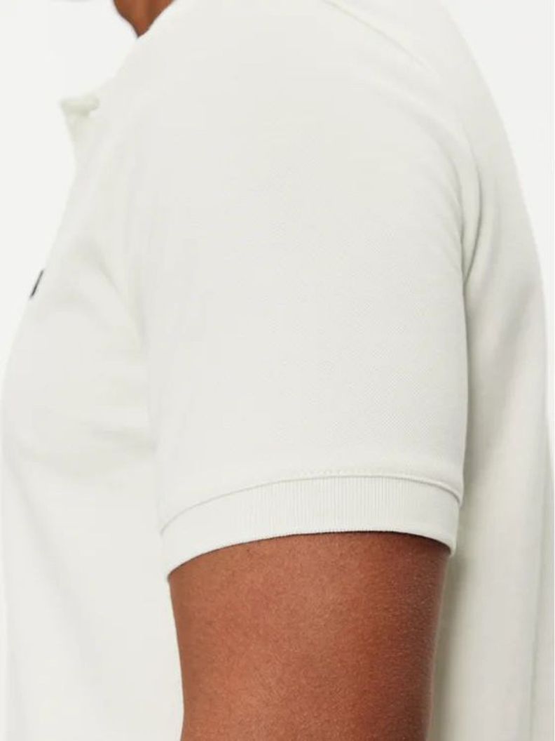 Polo Stretch Slim Blanco Calvin Klein-3