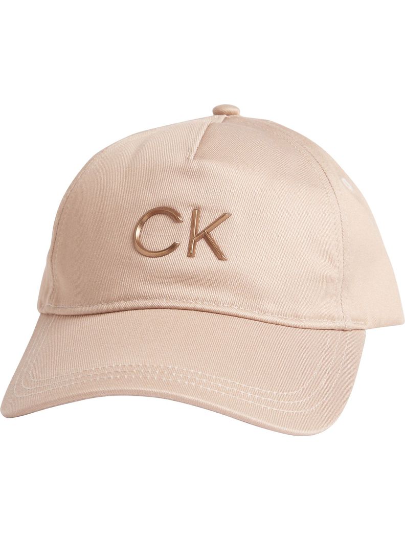 Gorra con logo Rosado Calvin Klein-0