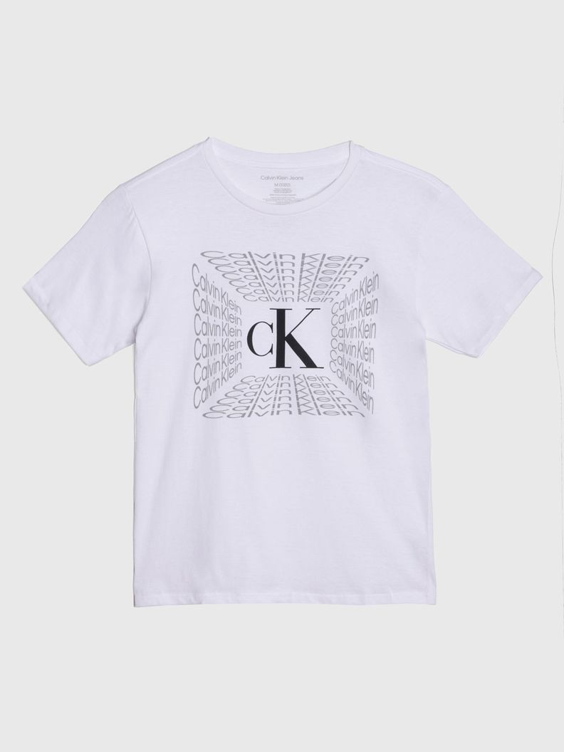 Polera Niño Twilight Blanco 100 Calvin Klein-0