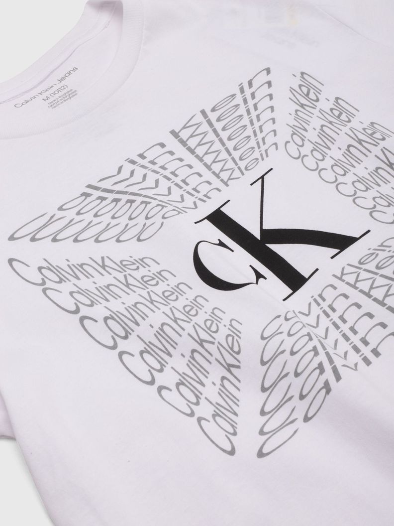 Polera Niño Twilight Blanco 100 Calvin Klein-2