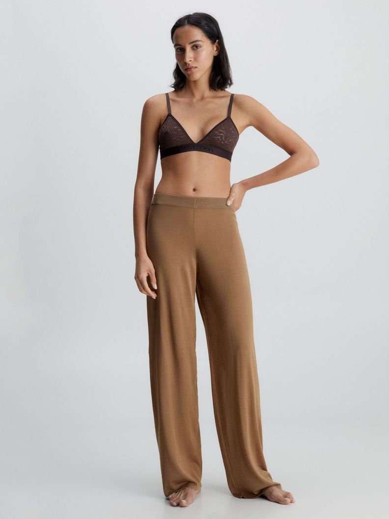 Pantalón Pijama Fine Knit Café Calvin Klein-1