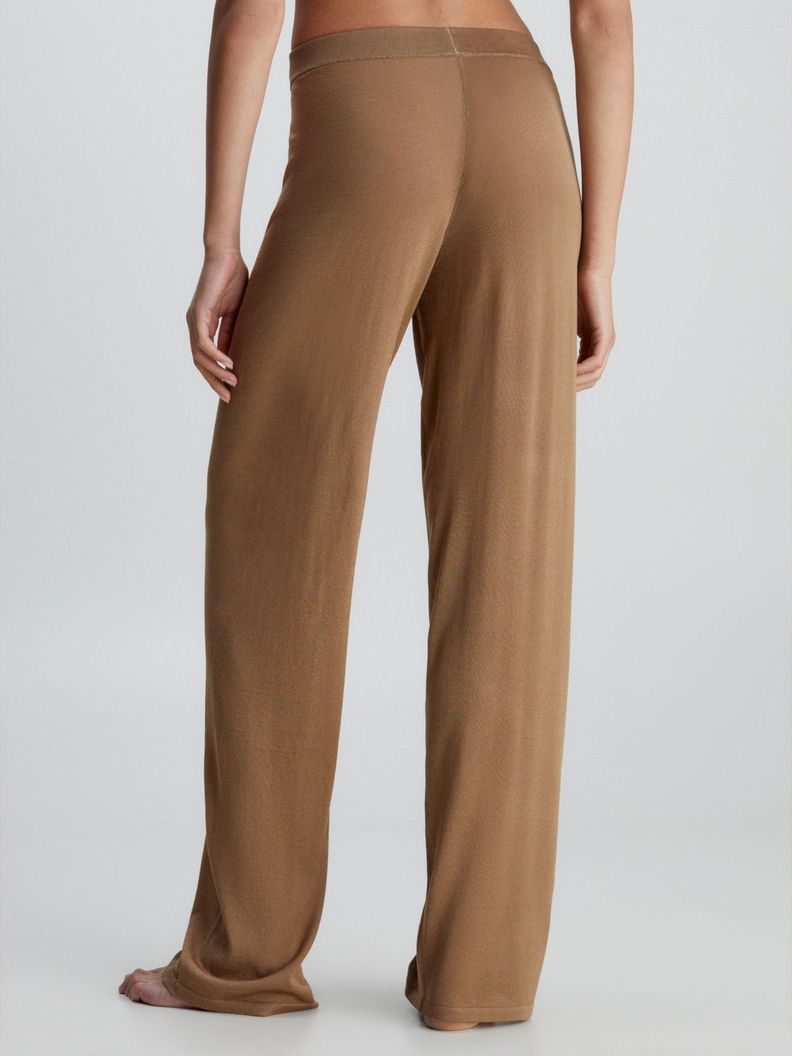 Pantalón Pijama Fine Knit Café Calvin Klein-2
