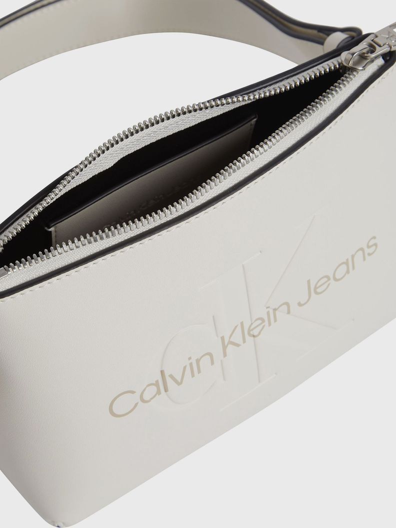 Bandolera Sculpted Blanco Calvin Klein-2