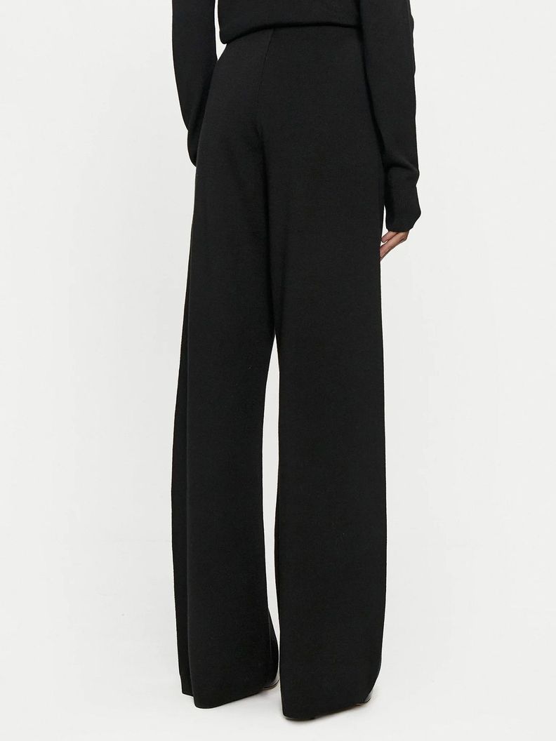 Pantalones Wool Blend Negro Calvin Klein-1