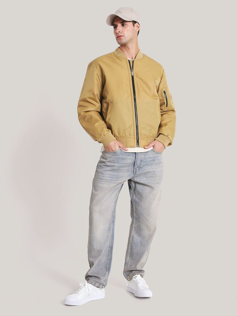 Chaqueta Recycled Sateen Iconic Café Calvin Klein-1