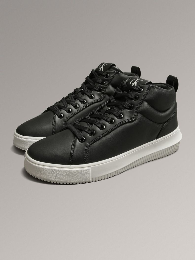 Zapatillas Chunky Cupsole Clean High Negro Calvin Klein-0