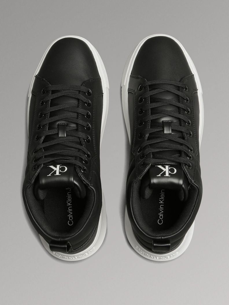 Zapatillas Chunky Cupsole Clean High Negro Calvin Klein-2